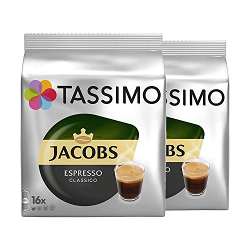 TASSIMO JACOBS'ESPRESSO', confezione da 2 (32 capsule)