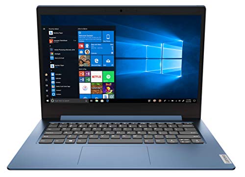 Lenovo IdeaPad 1 Notebook - Display 14' HD (Processore Intel Celeron N4020, 128 GB SSD, RAM 4 GB, Windows 10 Home in modalità S) - Ice Blue