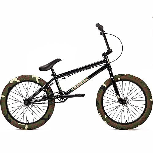 Jet BMX Block BMX Bike Freestyle Bicycle Gloss Black/Camo