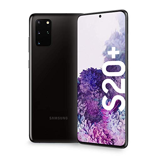 Samsung Galaxy S20+ Smartphone, 4G, 128 GB Espandibili, RAM 8 GB, Batteria 4500 mAh, Hybrid SIM/eSIM, [Versione Italiana], Nero (Cosmic Black) (Ricondizionato)