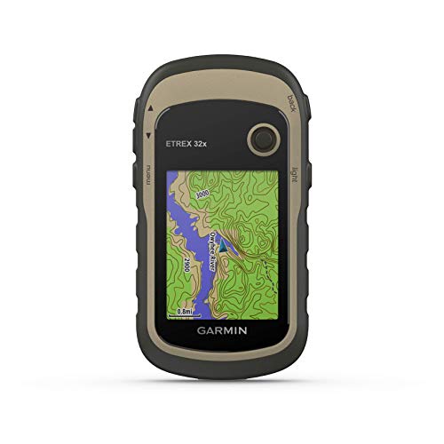 Garmin ETREX 32x - Navigatore portatile a colori da 2,2' e mappa TopoActive preinstallata, GPS/GLONASS, Altimetro barometrico, 8 GB espandibili