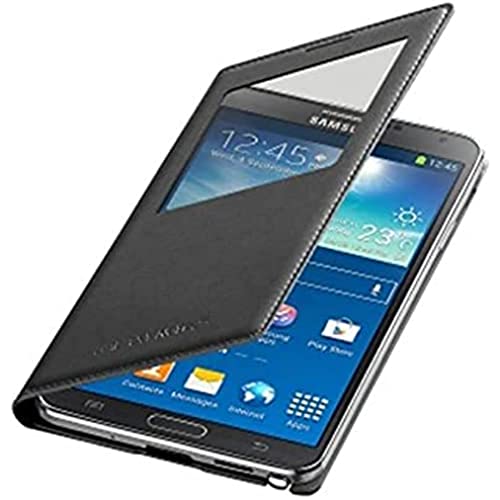 Samsung Custodia con Finestra per Galaxy Note 3 Neo, Nero