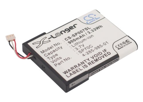 Replacement Battery for SONY PSP E1004 PSP E1000 PSP E1002 PSP E1008 Pulse Wireless Headset 7.1 4-285-985-01 SP70C