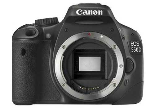 Canon EOS 550D SLR Fotocamera Digitale Reflex 18 Megapixels + Obiettivo EF-S 18-55 mm IS