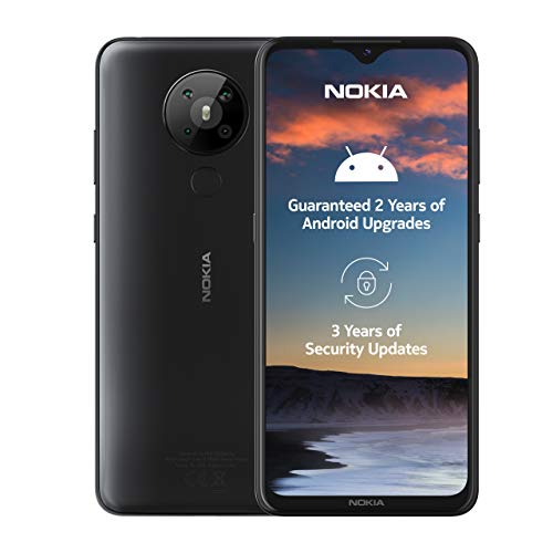 Nokia 5.3 Smartphone with 4 GB RAM and 64 GB Storage (Dual Sim) UK - Charcoal