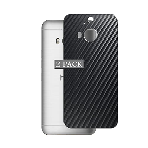Vaxson 2-Pack Pellicola Protettiva Posteriore, compatibile con HTC M9 Plus M9+, Nero Back Film Protector Skin Nuovo
