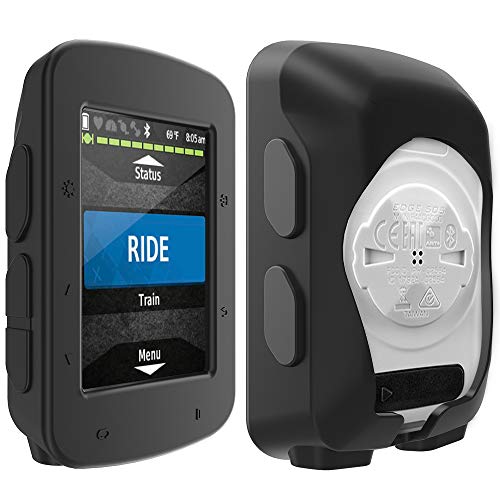 TUSITA Custodia Compatibile con Garmin Edge 520 Plus - Cover Protettiva in Silicone - Accessori per Computer GPS per Biciclette