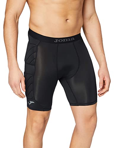 Joma , Protect Pantaloni Interni Con Protezioni Portiere Uomo, Nero L-XL