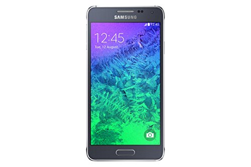 SAMSUNG Galaxy Alpha Smartphone (4,7 pollici, display touch da 11,9 cm), memoria da 32 GB, Android 4.4, nero