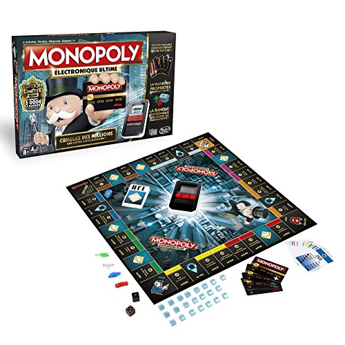 Monopoly - Gioco da tavolo, Versione francese Electronique Ultime [Esclusivo Amazon]