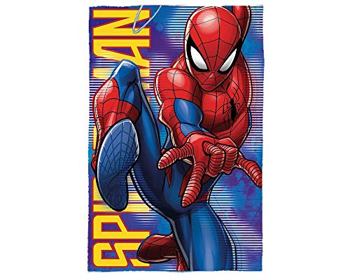 Kids MV15460 Spiderman coperta polare 150 x 100 cm, Multicolore