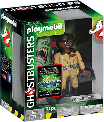 Playmobil Ghostbusters 70171 Personaggio W. Zeddemore da collezione, dai 6 Anni
