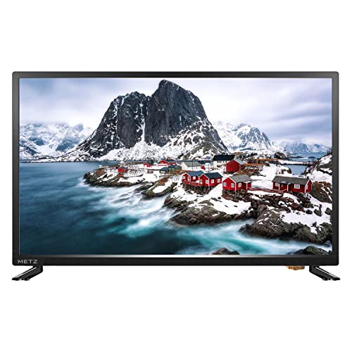 Metz LCD 24MTD1000Z TV 24'' (60cm) LED, HD, Versione 2022, DVB-T2/C/S2 HDTV compatibile HEVC (H265), Dolby Digital Plus, nero