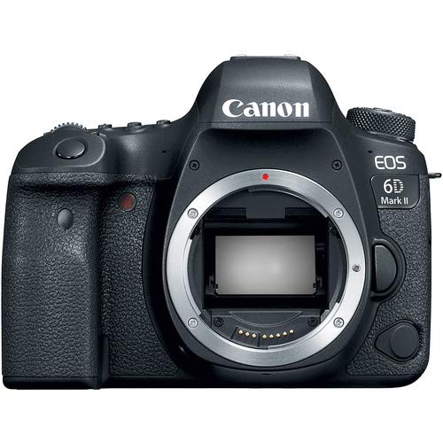 Canon  Canon EOS 6D Mark II Digital SLR Camera BodyFi Enabled Lucchetto per valigie, 2 cm, Nero (Black)