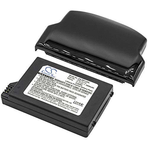 TECHTEK batterie compatibile con [Sony] Lite, PSP 2th, PSP-2000, PSP-3000, PSP-3001, PSP-3004, PSP-3008, Silm sostituisce PSP-S110 FBA