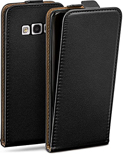 MoEx Custodia a Portafoglio per Samsung Galaxy S3 / S3 Neo, Pieghevole, Protezione Completa a 360 Gradi, Pelle vegana, Custodia per Cellulare con Chiusura Verticale, Magnetica, Profondo - Nero