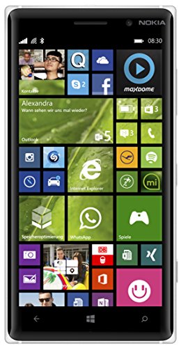 Nokia Lumia 830 Smartphone, Display 5 pollici, Processore Snapdragon 400 1,2GHz, Fotocamera 10 MP, Win 8.1, Verde [Germania]