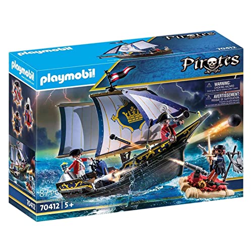 Playmobil Pirates 70412 - Nave della Marina Reale, dai 4 Anni