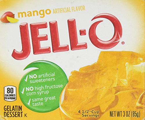 Jello Gelatina Jell-O al Gusto di Mango - 85 g