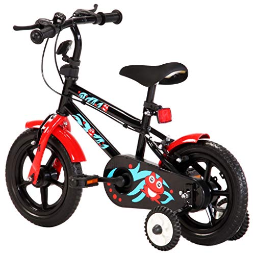 Ausla Bici per Bambini, Mini Bicicletta Regolabile sicura da 12 Pollici Stabile con Ruote da Allenamento per Regali