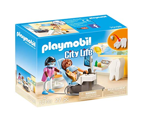 PLAYMOBIL City Life 70198 - Dentista, Dai 4 anni