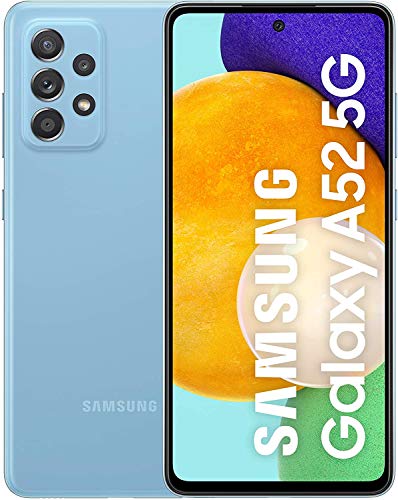 SAMSUNG Galaxy A52 5G - Smartphone 128GB, 6GB RAM, Dual Sim, Blue