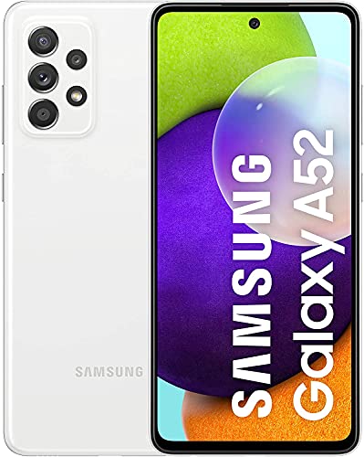 SAMSUNG Galaxy A52 - Smartphone 256GB, 8GB RAM, Dual Sim, White