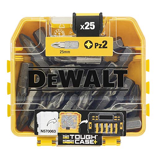 DEWALT DT71521-QZ n.25 pezzi inserti pz2 da 25 mm. in tic tac (in espositore masterbox da 21 pezzi)