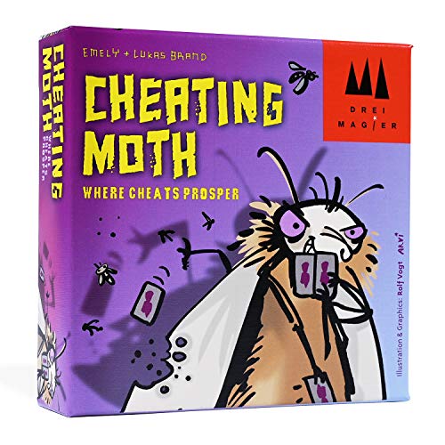 Coiledspring Games Cheating Moth Card Game Gioco, Multicolore