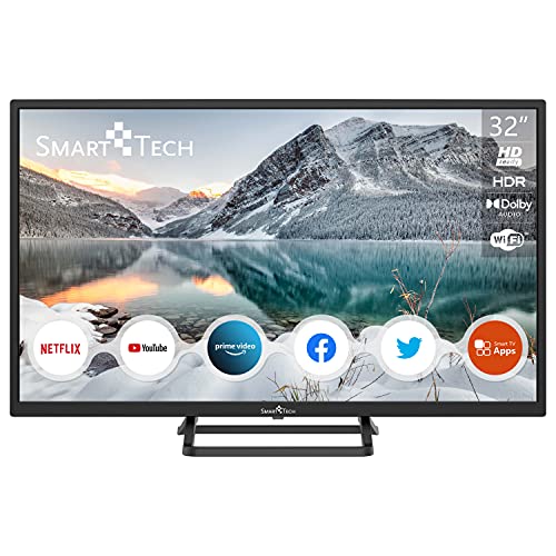 Smart TV 32 Pollici HD Ready LED DVB-T2/DVB-S2 Wifi