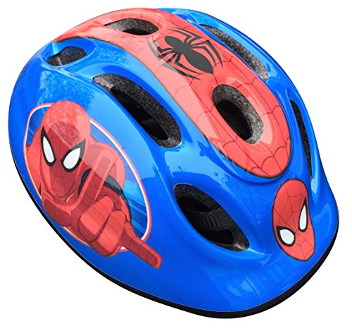 Marvel sm250103s casco ragazzo, Multicolore (blu / rosso), 52-56 cm