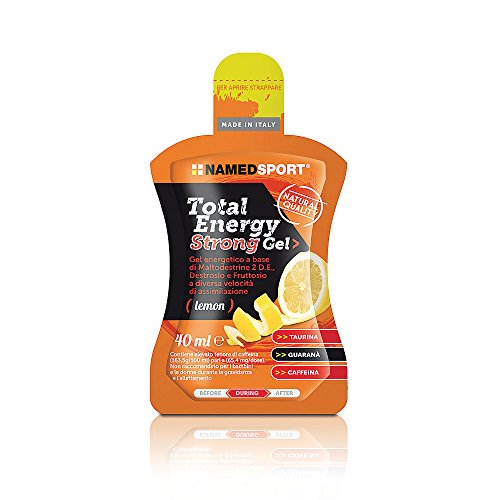 Named Total Energy Strong Gel Confezione da 24 Gusto Limone