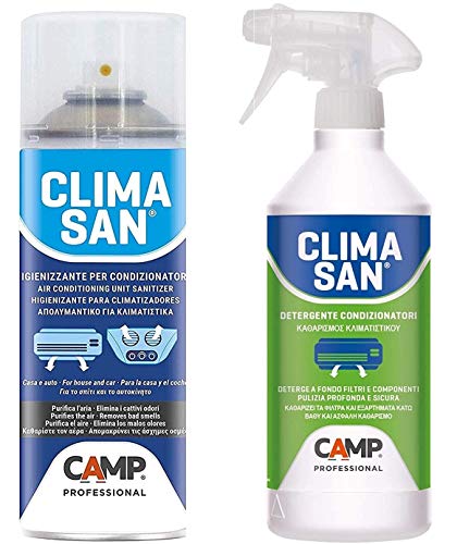 Trattamento Sanificante Completo Climatizzatori Climasan Igienizzante + Detergente