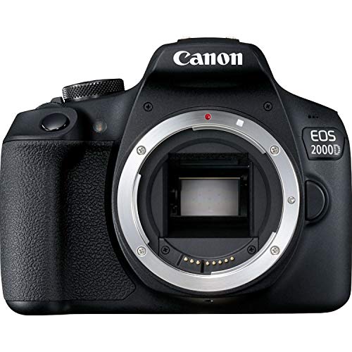 Canon Italia EOS 2000D, Fotocamera Reflex, Nero