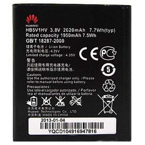 Huawei Batteria Pila Ricambio Originale HB5V1HV agli ioni di litio per Huawei ASCEND W1 ASCEND Y300 ASCEND Y511 in Bulk