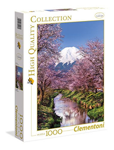 Clementoni 39418, Fuji Mountain Puzzle, 1000 Pezzi, Multicolore