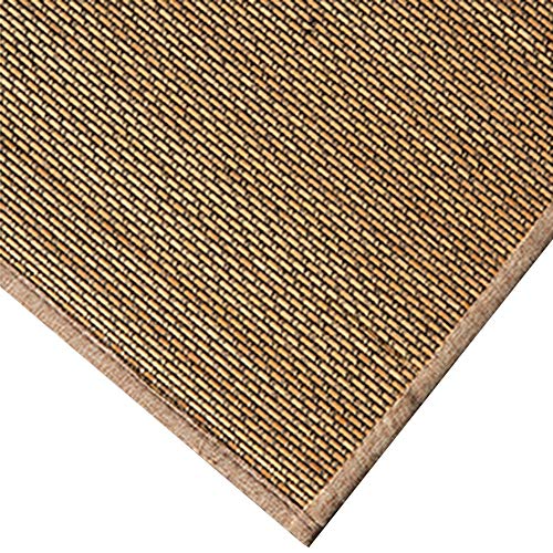 JIAJUAN Giapponese Tradizionale Tappeto bambù Intrecciato Antiscivolo Traspirante Grande Pavimento Stuoia La Zona Tappeti Materasso Facile da Pulire (Colore : B, Dimensioni : 150x200cm)