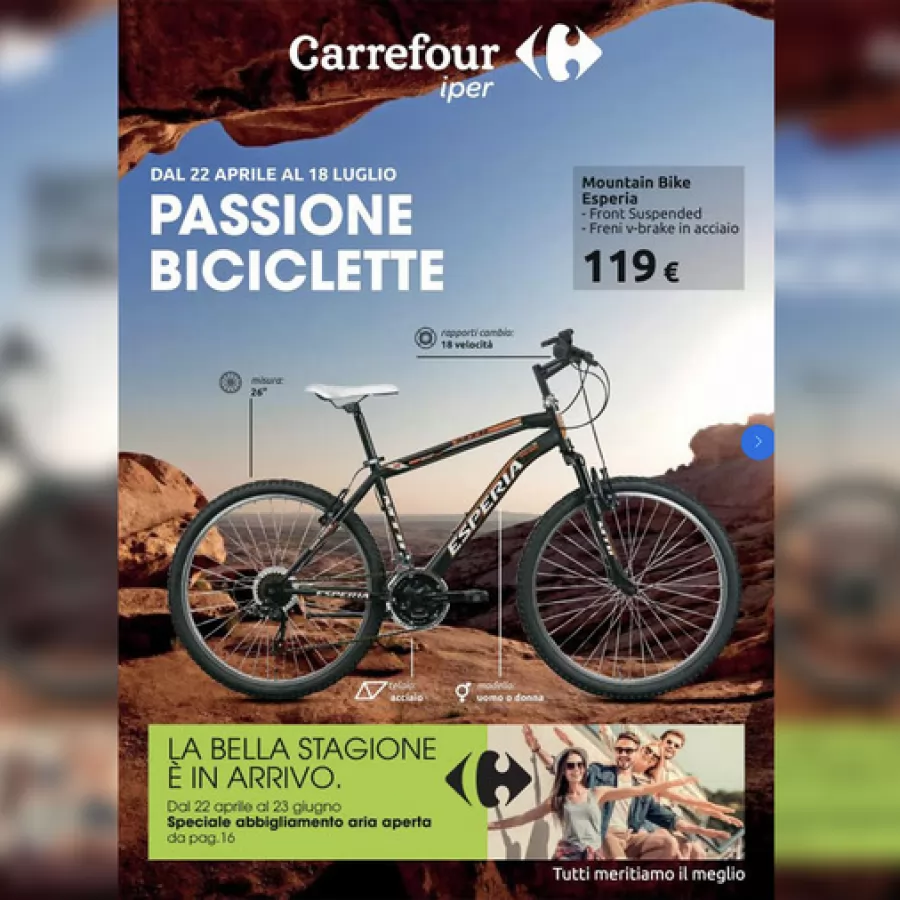 In Bicicletta Carrefour