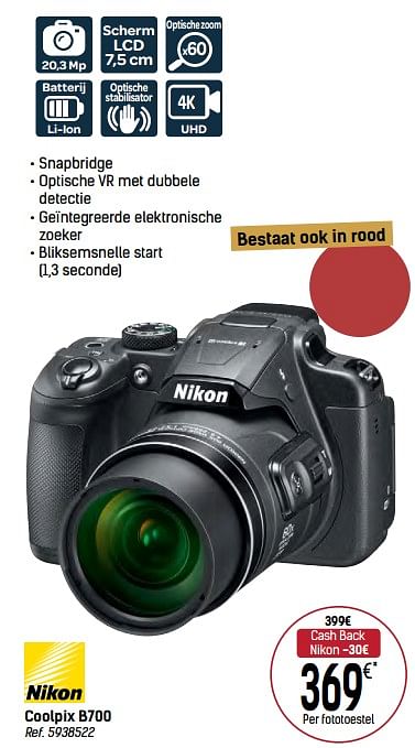 Nikon Coolpix B700 Carrefour