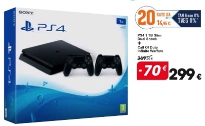 Offerta Ps4 Carrefour